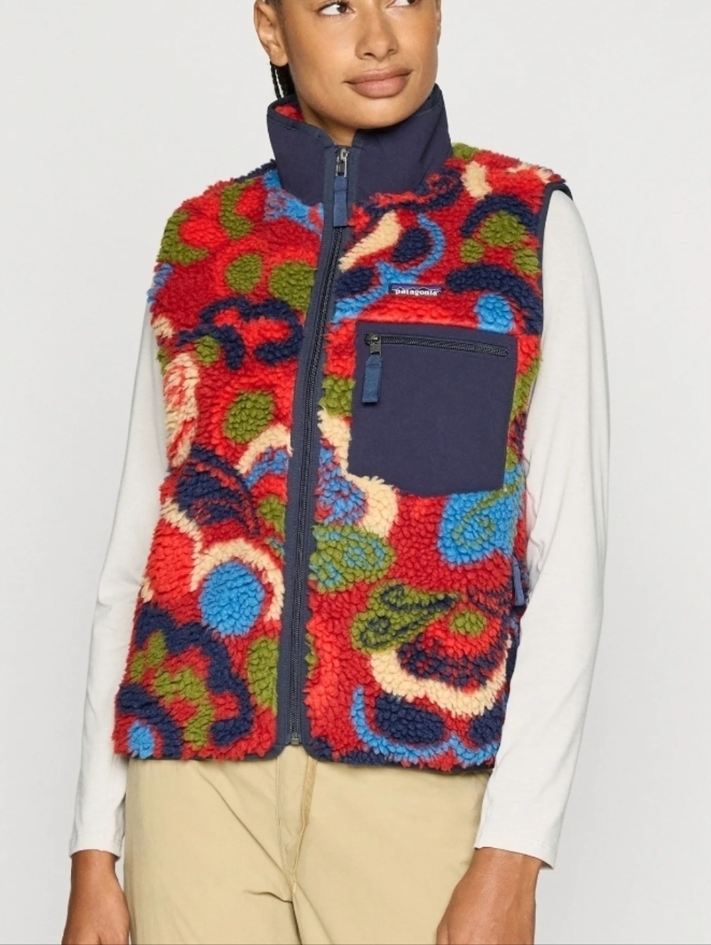 Patagonia Classic Retro-X Vest - River River  Sz XS